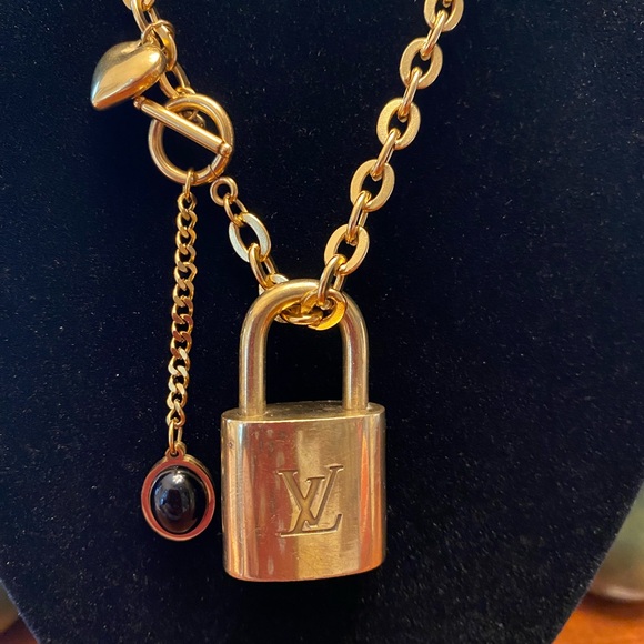 Authentic Louis Vuitton Lock Necklace - Picture 2 of 6